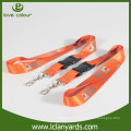 Polyester material custom made neck lanyard for festival